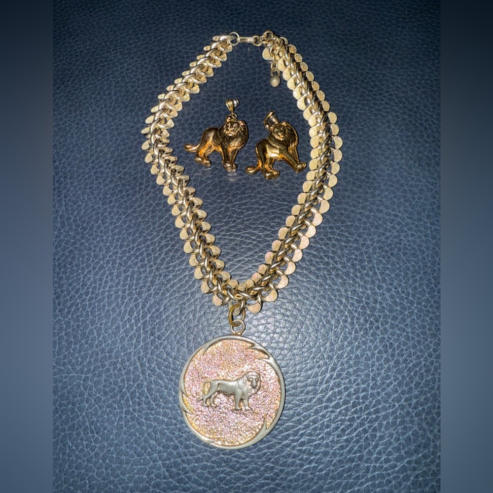 Pendant Necklace and Earrings Set